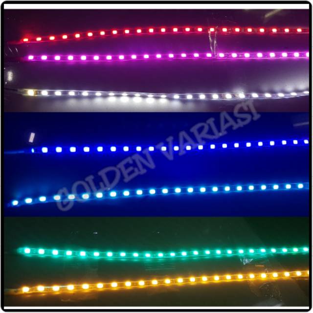 Lampu Led Fleksibel 45cm / Lampu Etalase / Lampu Led Alis / Led Strip 45cm