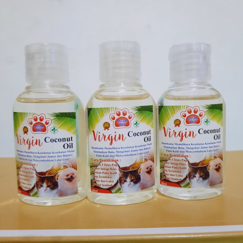 VCO virgin coconut oil kucing 30ml/60ml