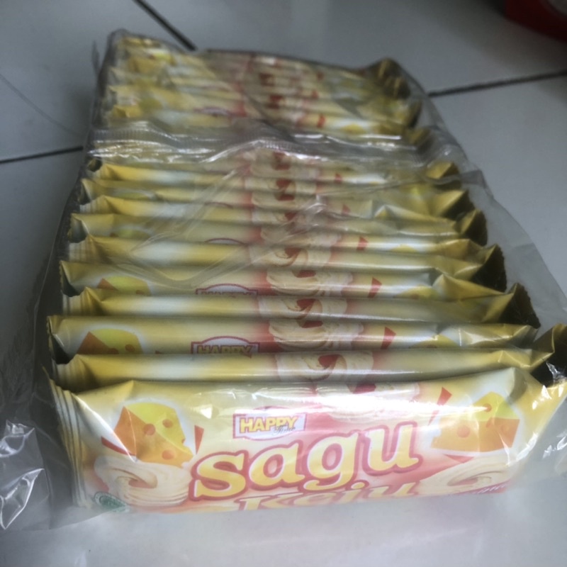 

READY | Sagu Keju Happy Time | Isi 20 pcs