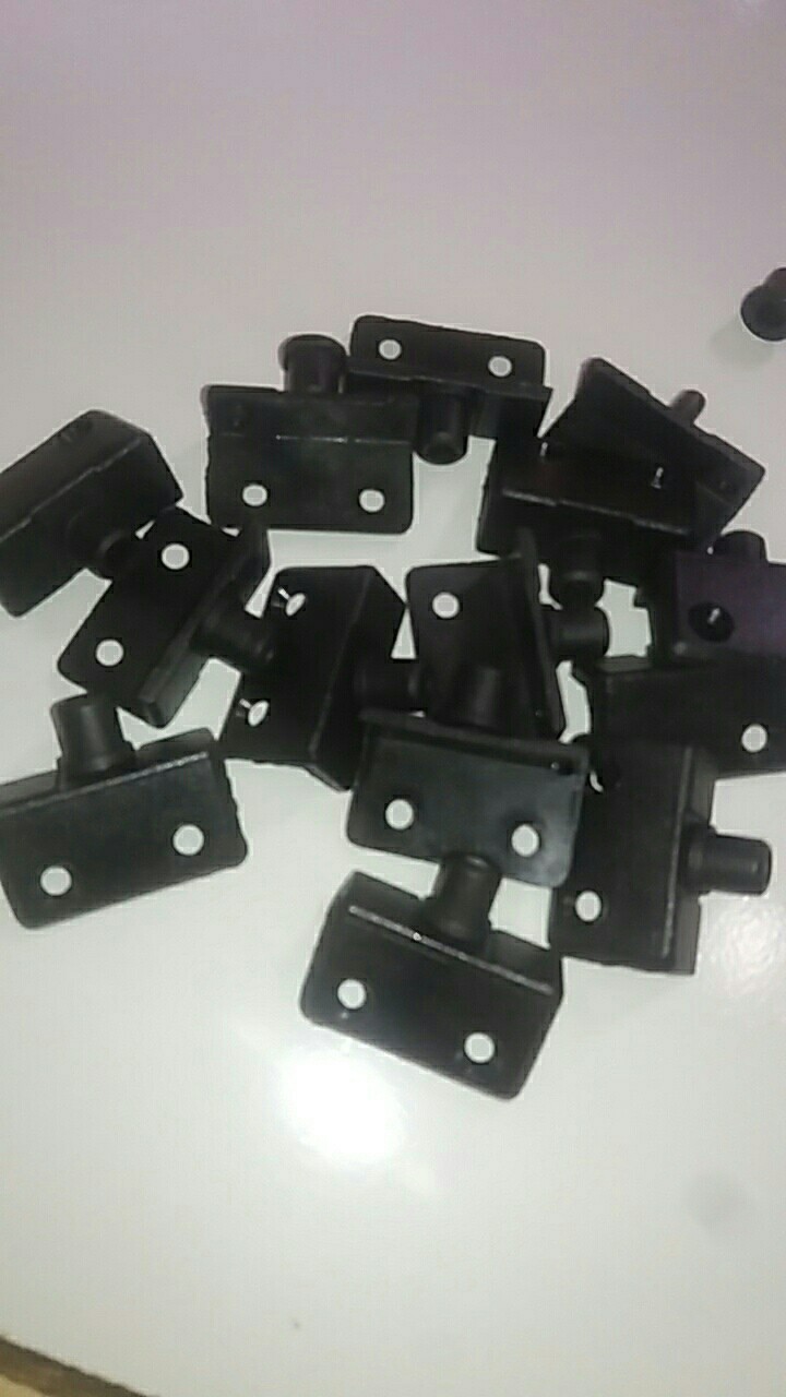 Engsel Pivot Plastik 12 Mm + Bos/ Engsel Tanam Plastik