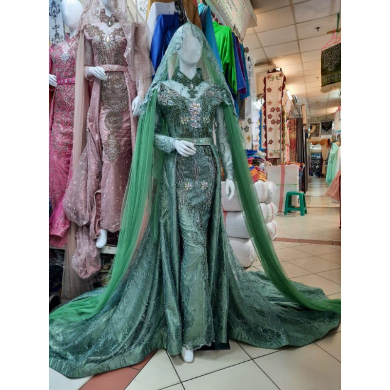 kebaya pengantin slim