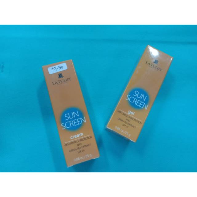 La Tulipe Sun Gel &amp; Sun Cream