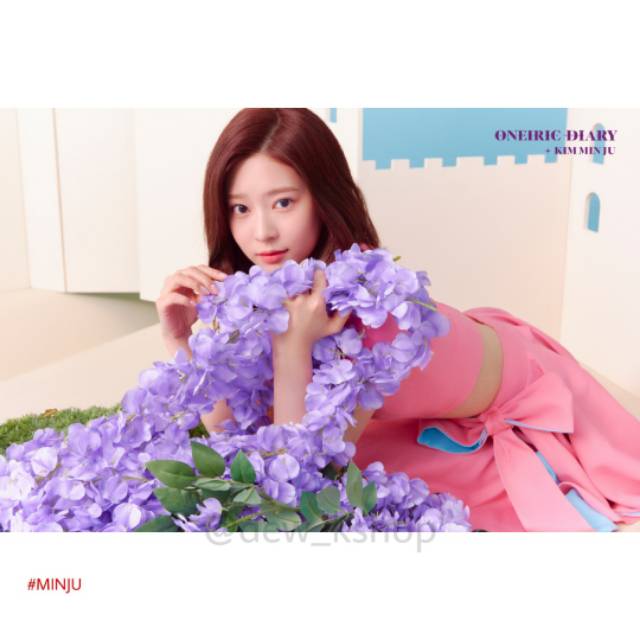 POSTER IZ*ONE (MINJU X NAKO X CHAEYEON X CHAEWON) - Oneiric Diary 4 'Oneiric Diary' ver.