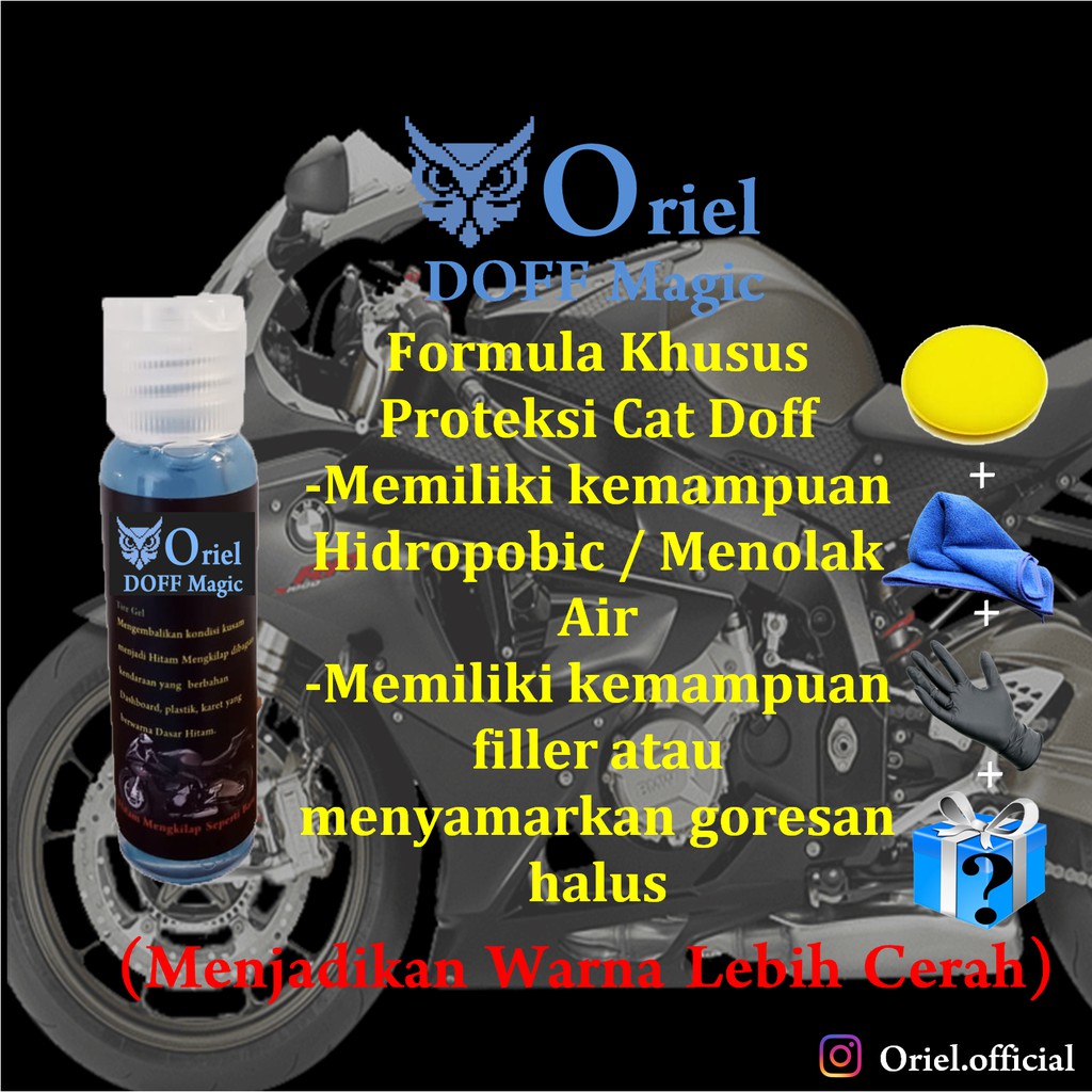 

ORIEL DOFF MAGIC ( Proteksi cat doff / matte )