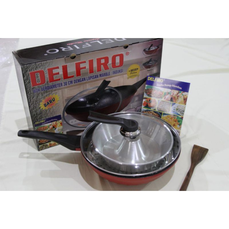 Delfiro Wok Marble 30