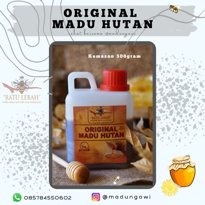 

Original Madu Hutan 500gr