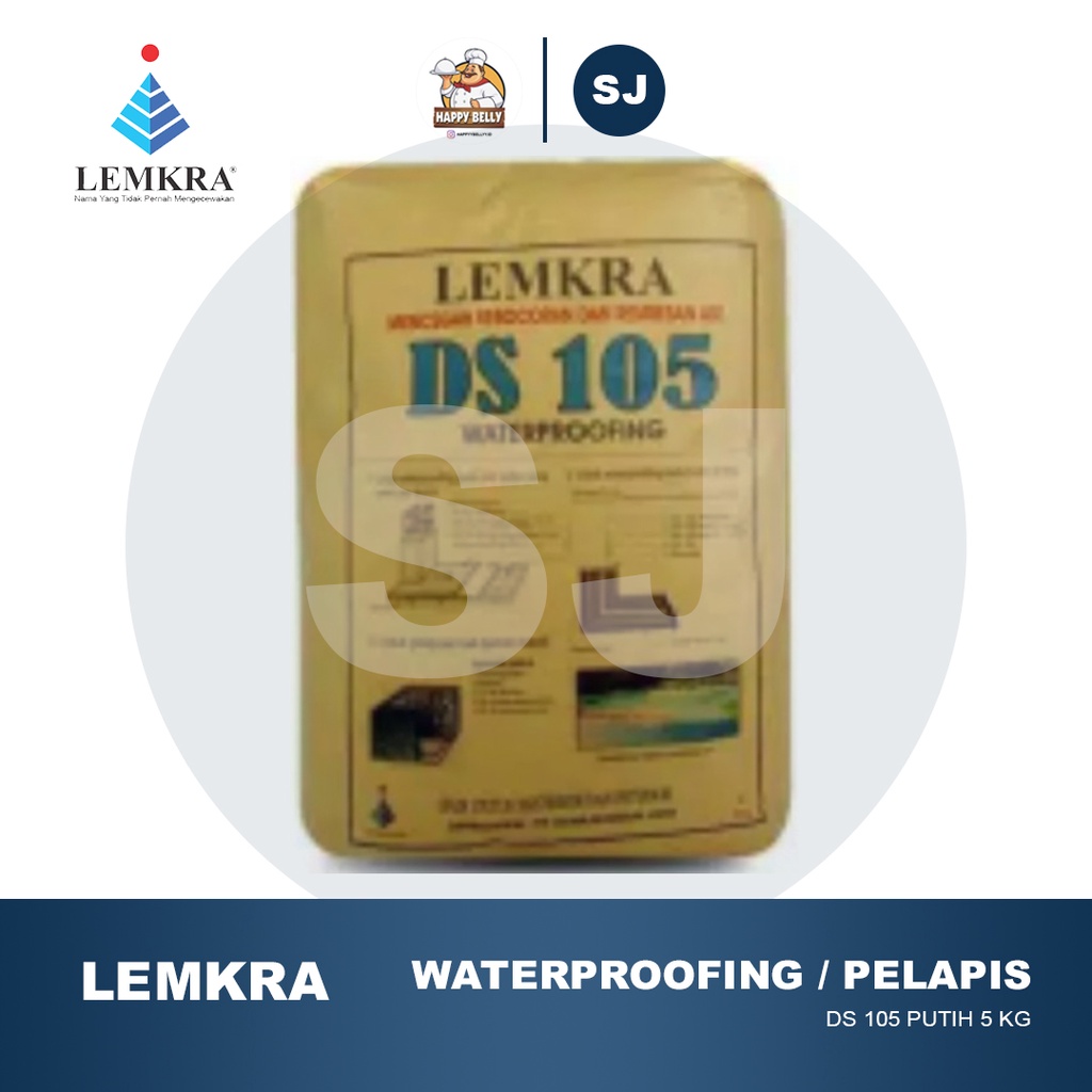 LEMKRA DS 105 PUTIH WATERPROOFING-5KG