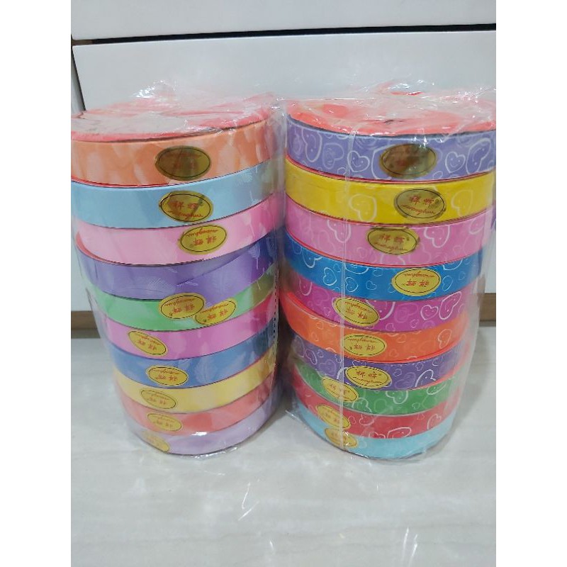 

pita jepang warna / pita kado