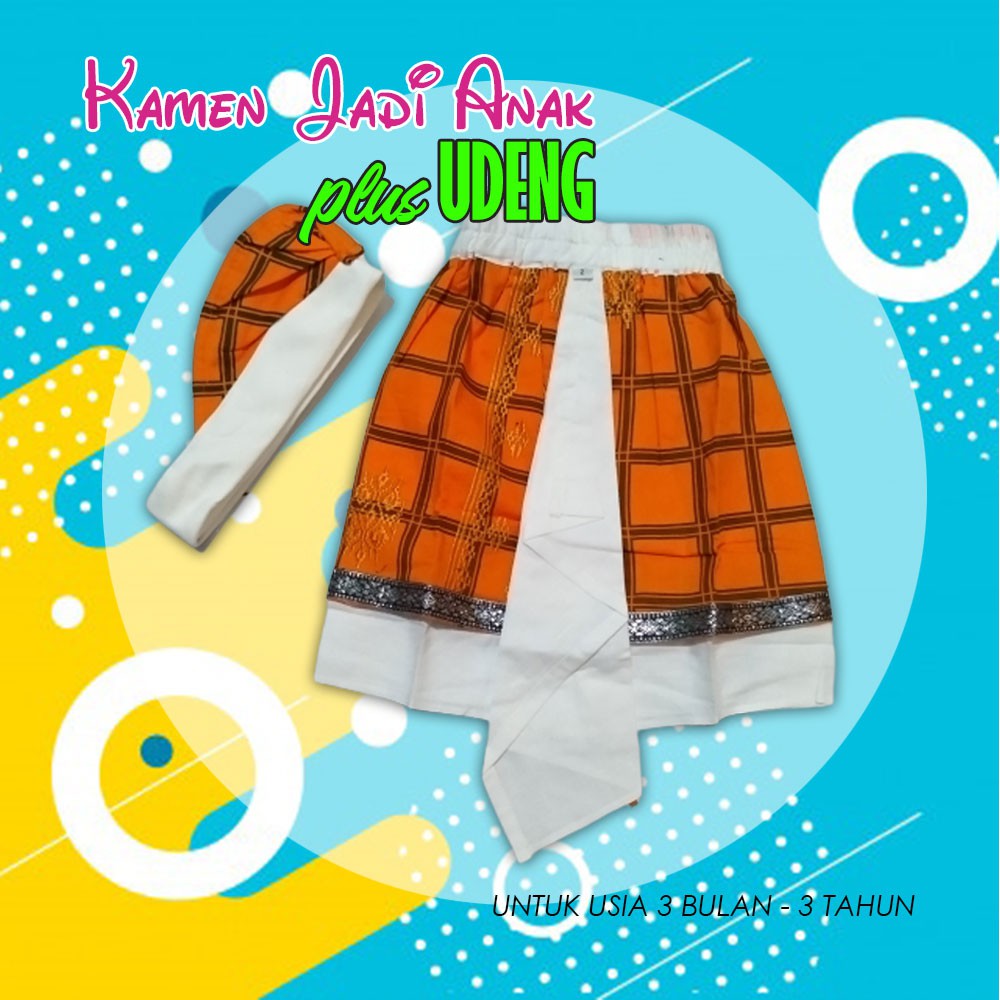 Kamen Jadi Anak Laki Laki Kamen Jadi Cowok Kamen Anak Kain Bali Kamen Songket Bordir Saput Udeng COD