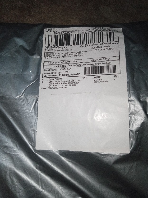 Batik Couple Jumbo Ld 104 Ld 120 Maura Sania Ruffle Ori Ndoro Jowi Dnt Size M L Xl Xxl All Size