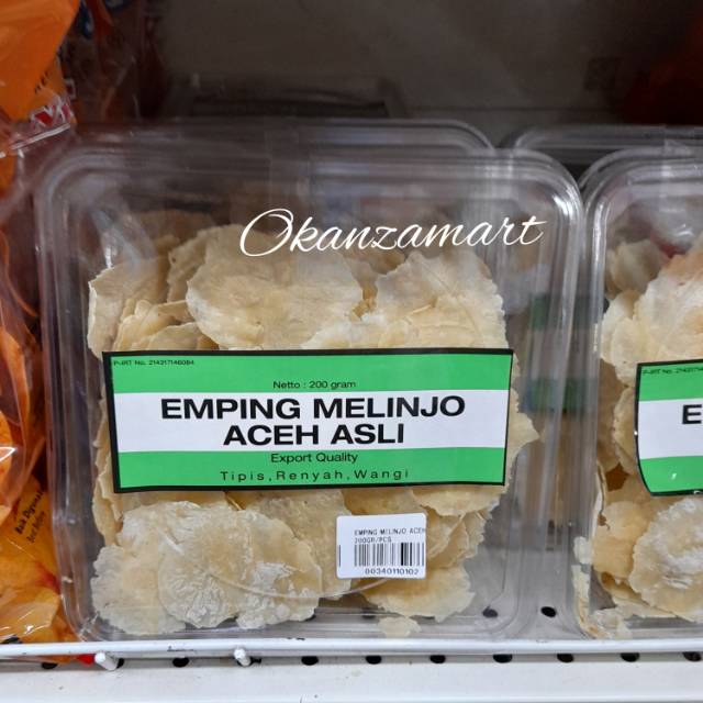 

Emping Melinjo Aceh 200gr