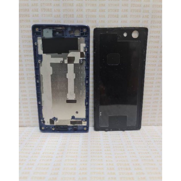 FRAME+BACKDOOR FULLSET CASING KESING HOUSING TUTUP BELAKANG OPPO R1201 A31 A31T NEO 5 ORIGINAL