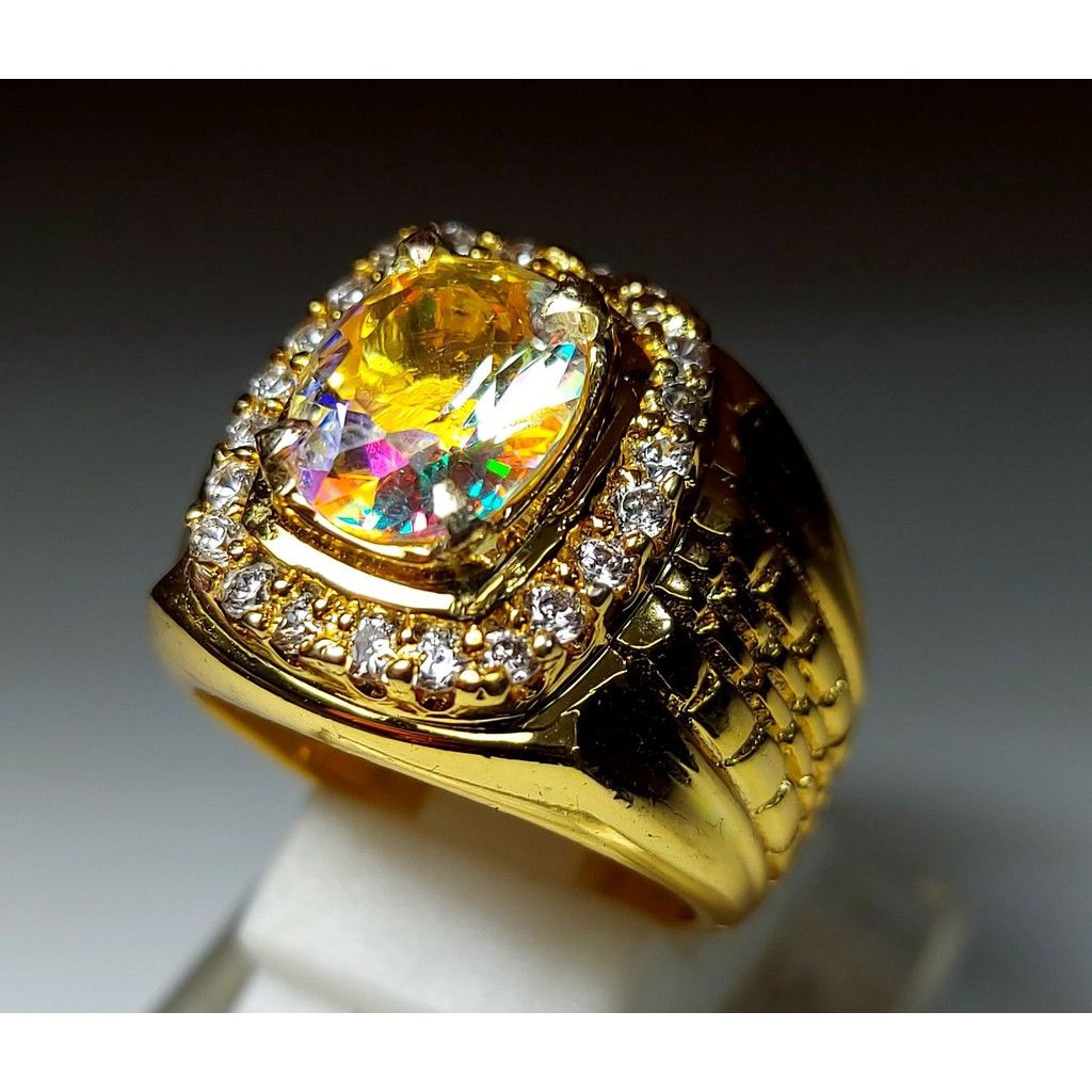 CINCIN BATU PERMATA NATURAL KALIMAYA INDIA ASLI TERMURAH HIGH QUALITY