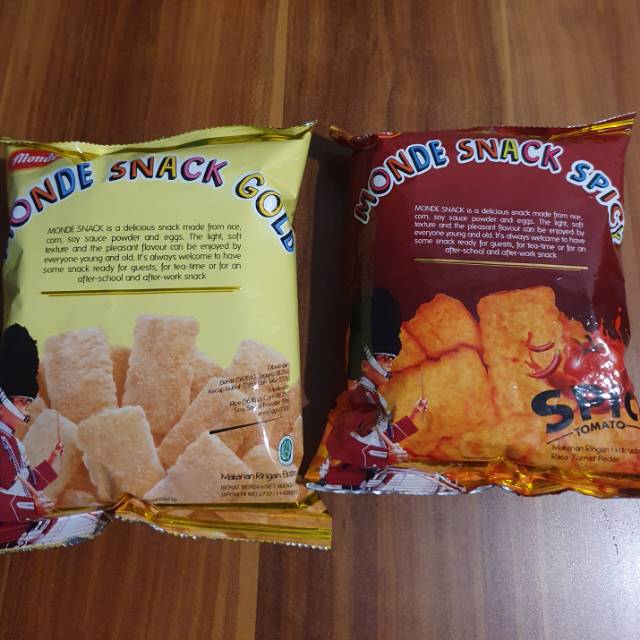 

Monde Snack Gold Serena crackers ORIGINAL / SPICY TOMATO 50gr.