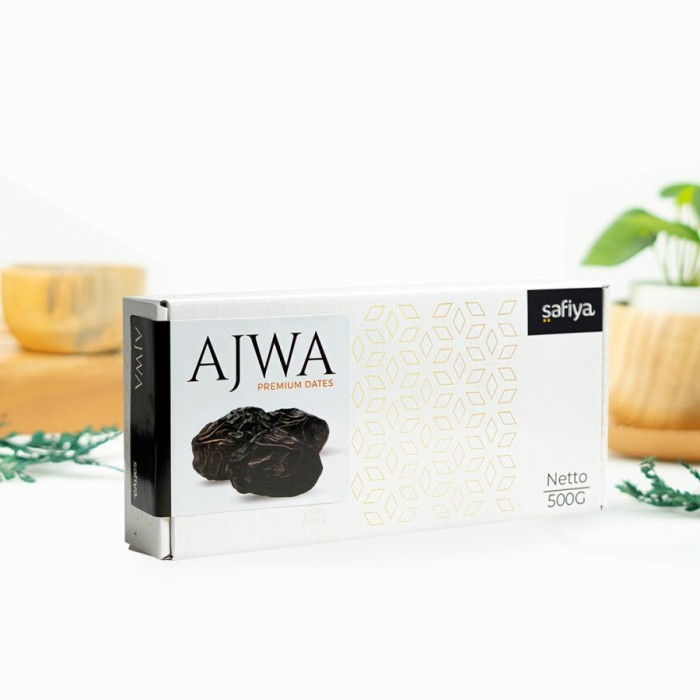 

Kurma Ajwa Jumbo Super Quality / Kurma Nabi 1 Kg dan Grosir