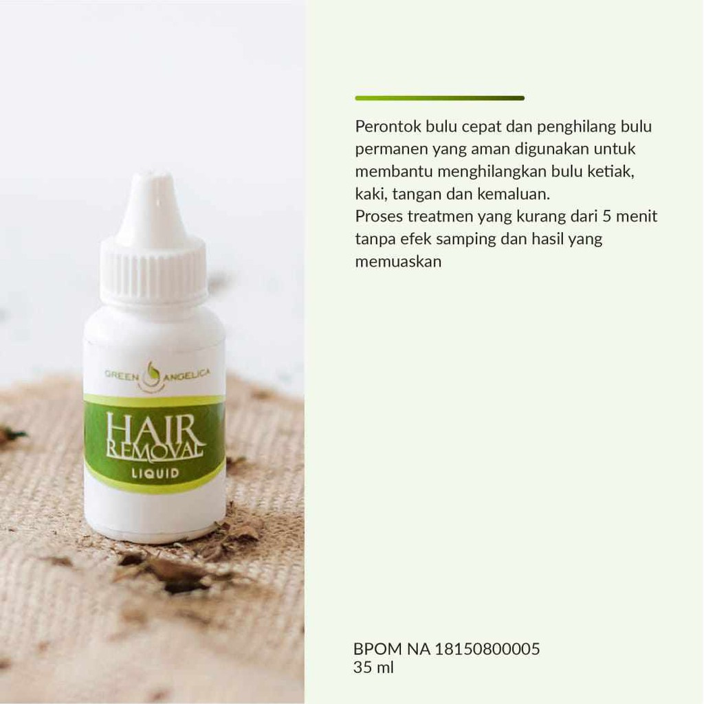 Perontok Bulu Green Angelica