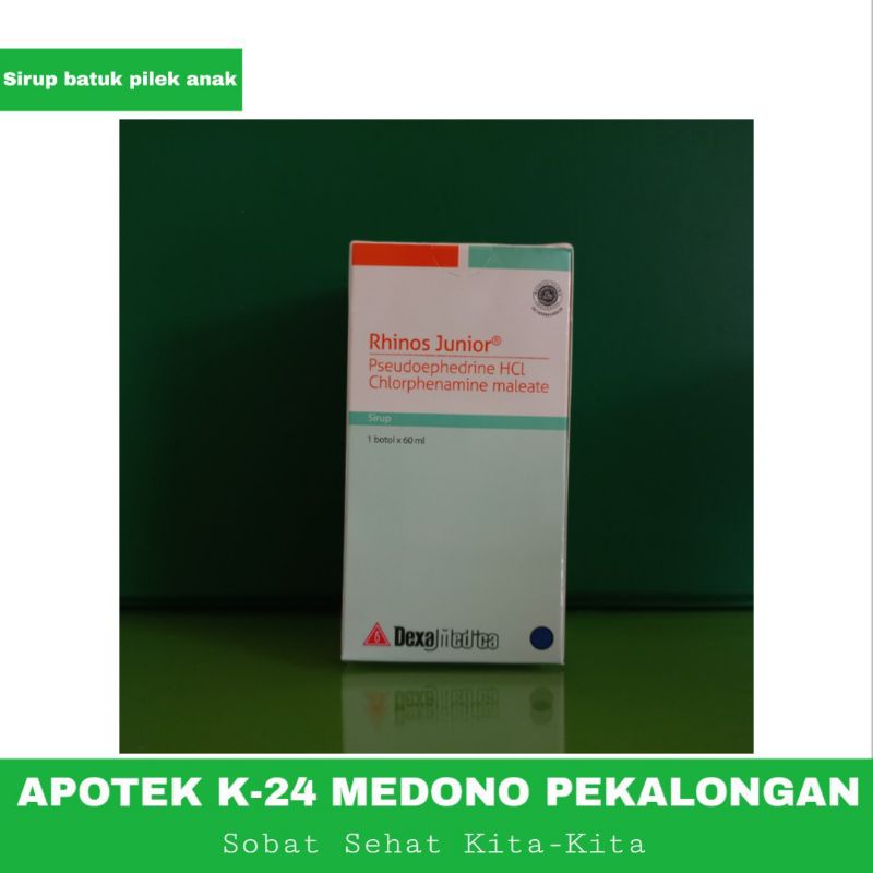 Rhinos junior 60ml & Rhinos Neo drops/obat flu anak