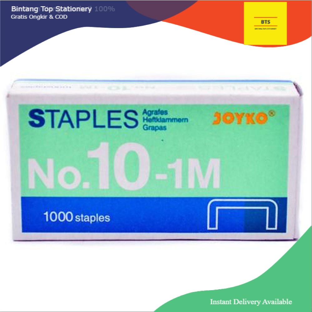 

[BTS] Isi Staples JOYKO No.10 (Dus = 20pak)