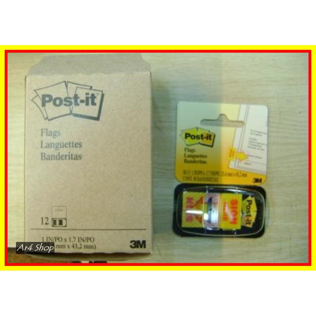 

Sticky Notes - Post It - 680-9 Sign Here