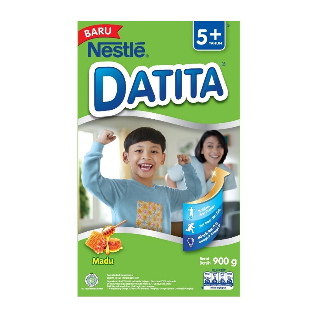 NESTLE BATITA 1+, DATITA 3+ , 5+ MADU dan VANILA 900gr --&gt; 850gr