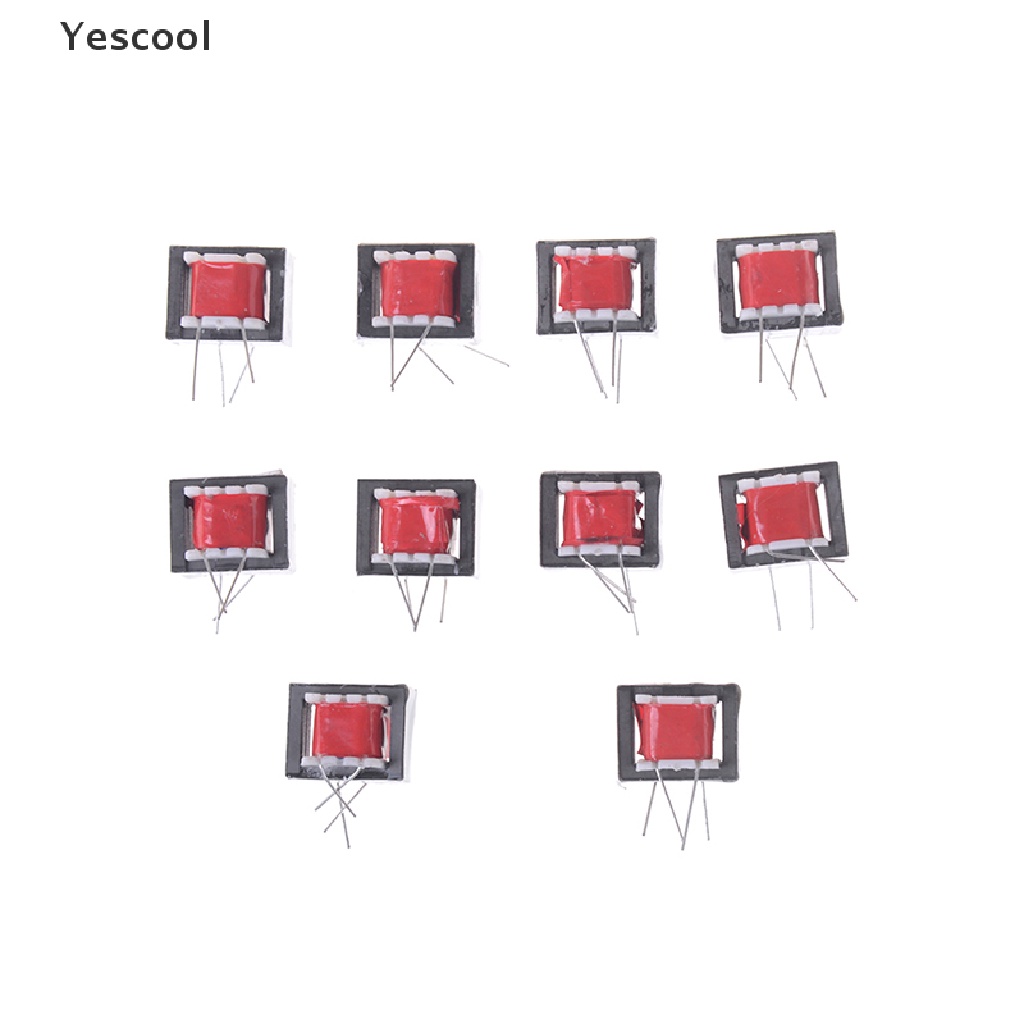 Yescool 10pcs Ring transformer audio 600: 600 ohm 1: 1 EI14