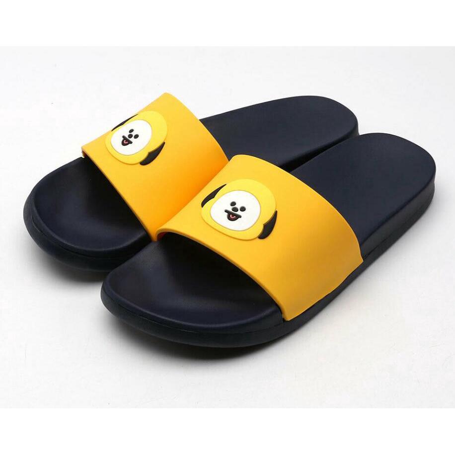  Sandal  Selop  Kpop BTS  Bahan PVC Anti Slip untuk Rumah 