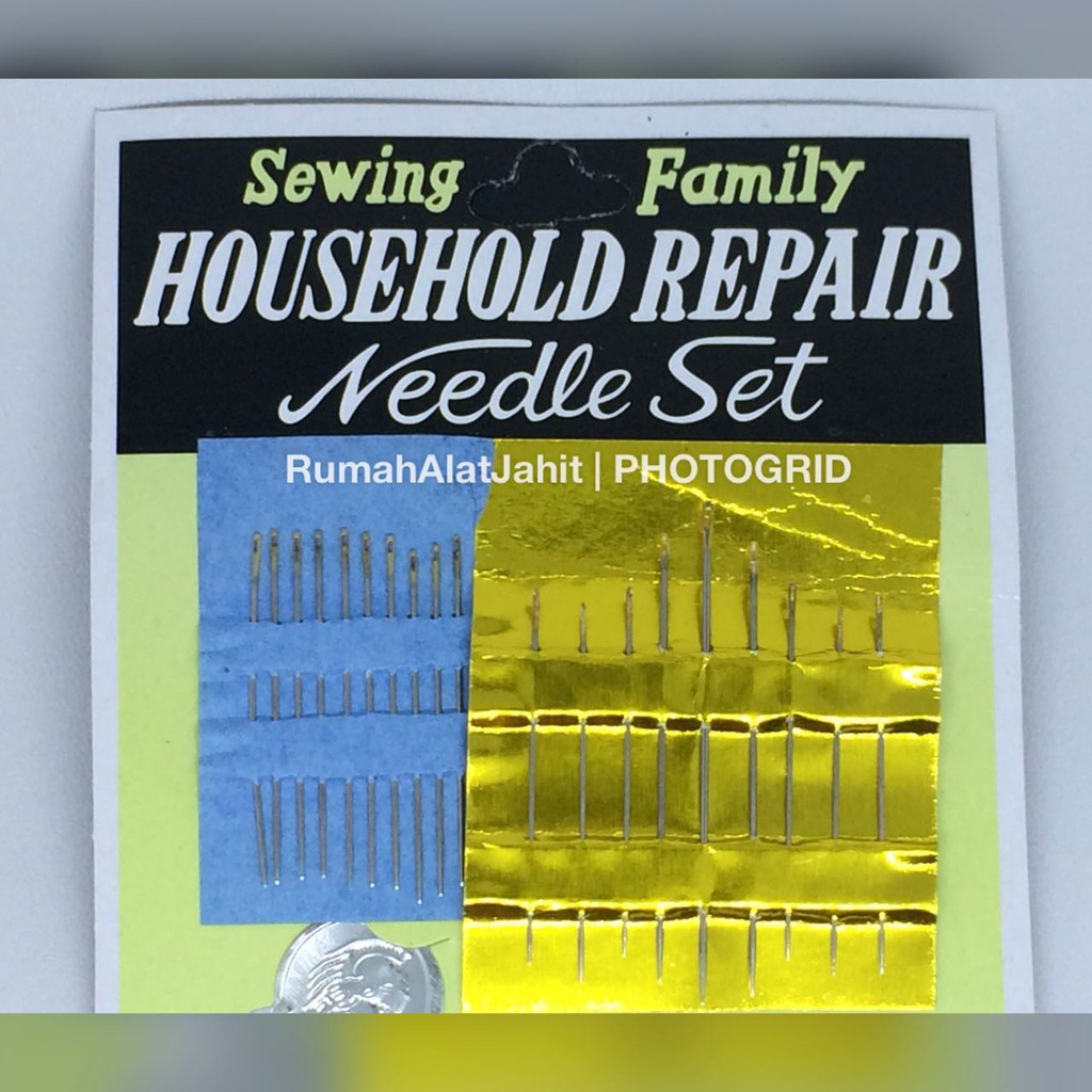 Household Needle Set/ Jarum Jahit Set lengkap NP916