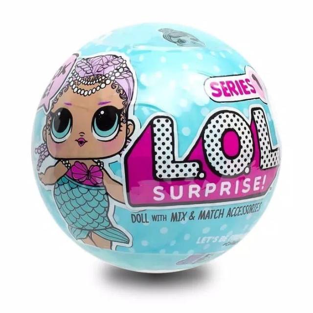 Lol Surprise Ball Big Size Super Bagus Edisi Mermaid Putri Duyung Shopee Indonesia