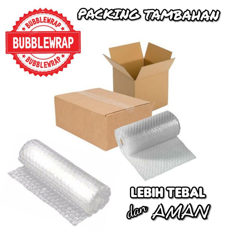 

Packing tambahan (ATC) buble wrap