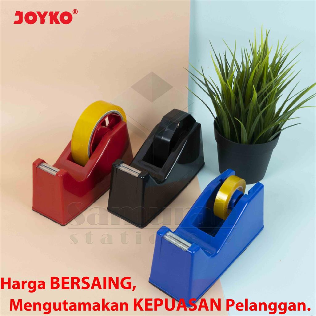 

Tape Dispenser Joyko TD 103 1 In / Tempat Potong Isolasi TD-103 / Cutter Pemotong Solatip 1/2 in