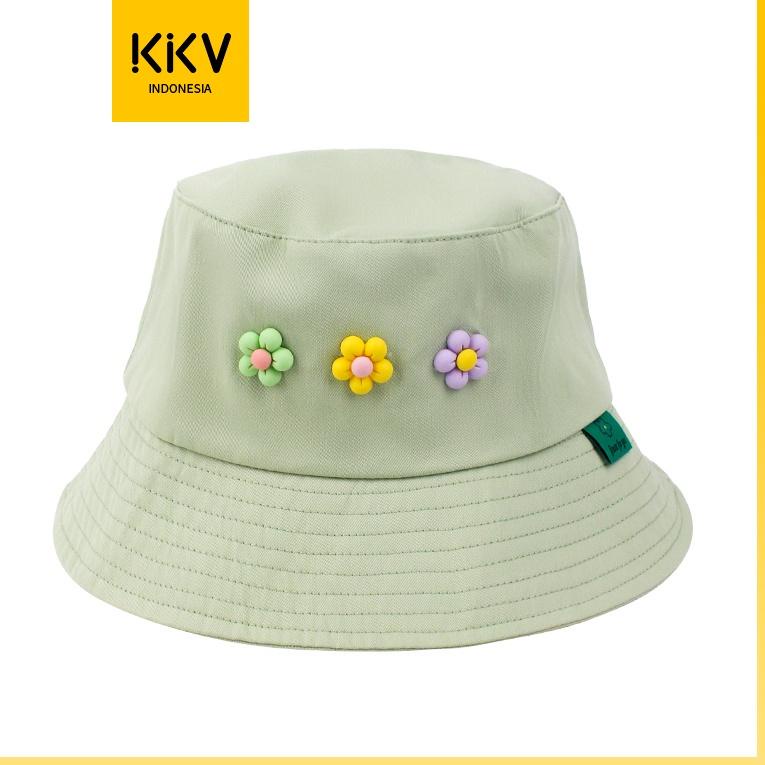 6N6 KKV - TOPI KEKINIAN BUCKET BUNGA BLACK / S MAN BUCKET HAT