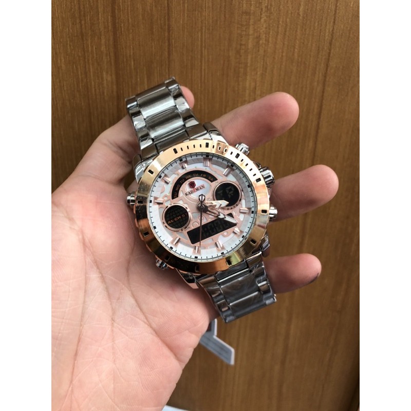 JAM TANGAN PRIA RANTAI STAINLISS STIIL KADEMAN TAHAN AIR ORIJINAL