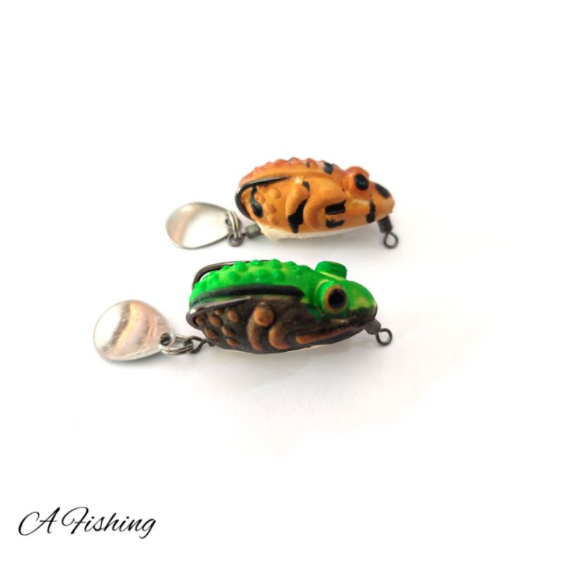 SOFT FROG 3D 3CM I UMPAN CASTING IKAN GABUS DAN TOMAN