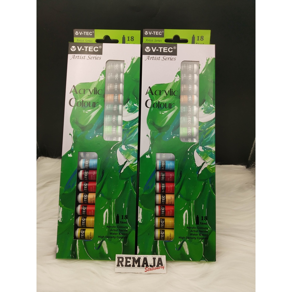 

Cat Air Acrylic V-TEC 18 warna