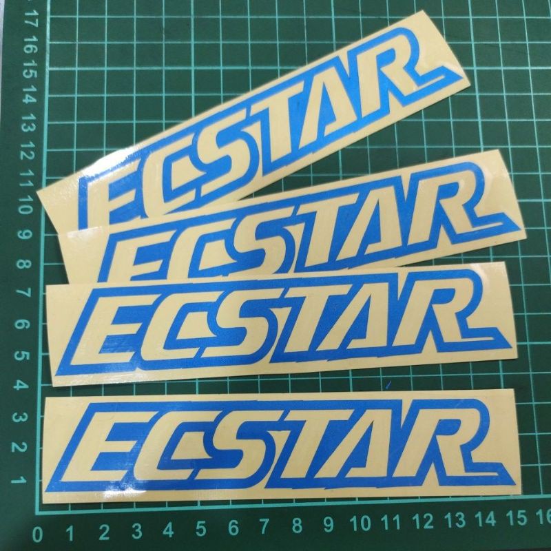 CUTTING STICKER SUZUKI ECSTAR