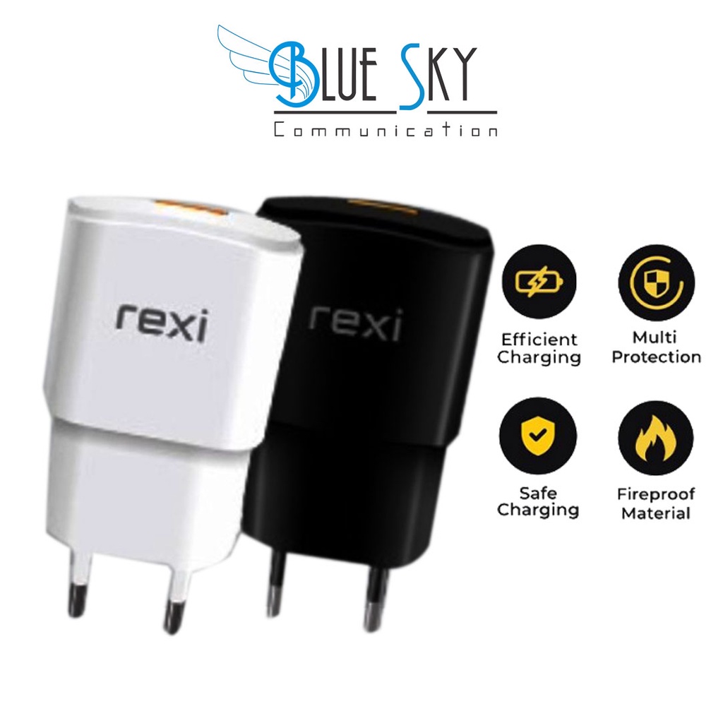 CHARGER REXI 1.2A BB12 6W 5V TRAVEL ADAPTOR