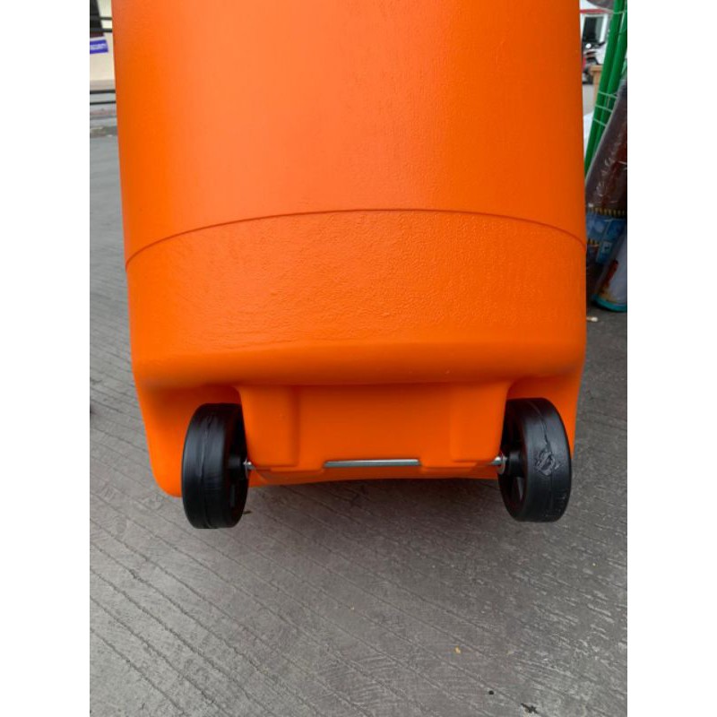 Tempat Sampah Roda 120 Liter BIO GREEN LEAF 2120