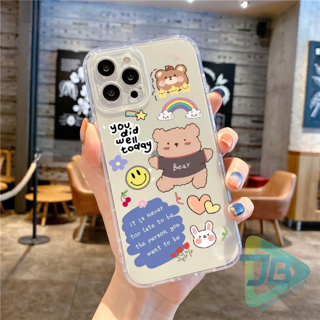 SOFTCASE BENING LOVELY HAPPY OPPO VIVO XIAOMI SAMSUNG REALME IPHONE INFINIX ALL TYPE JB5943