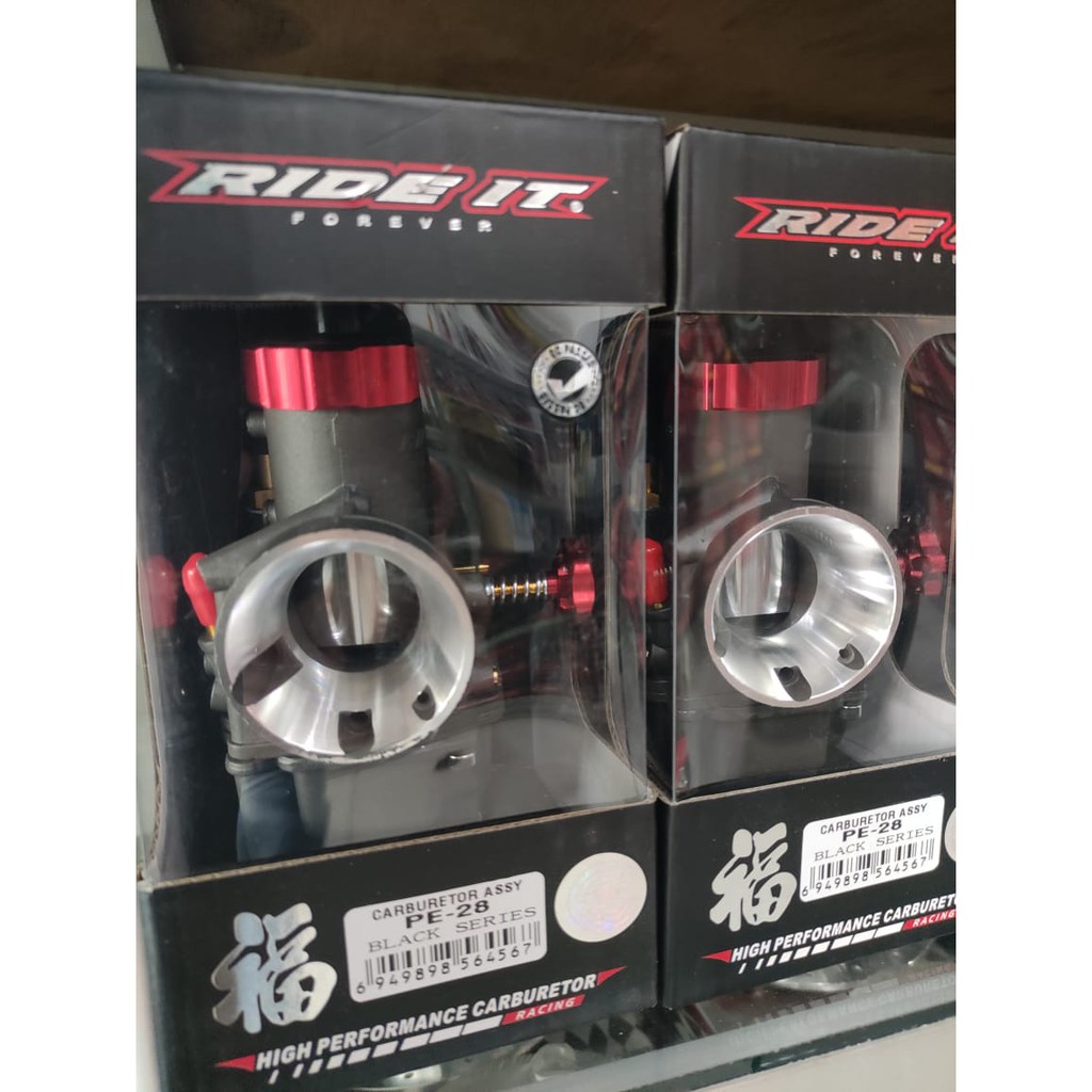 Karburator PE 28 Black Series Ride It Karburator PE 28 Ride It Black Red- Karburator Ride It PE 28