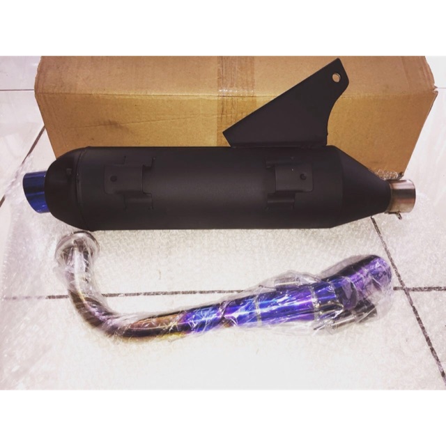 Knalpot Tsukigi Rainbow Mio Sporty Mio Soul