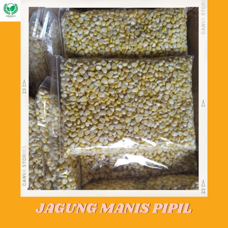 Jagung Manis Pipil / Jagung Jasuke Frozen Food Berat 1 KG