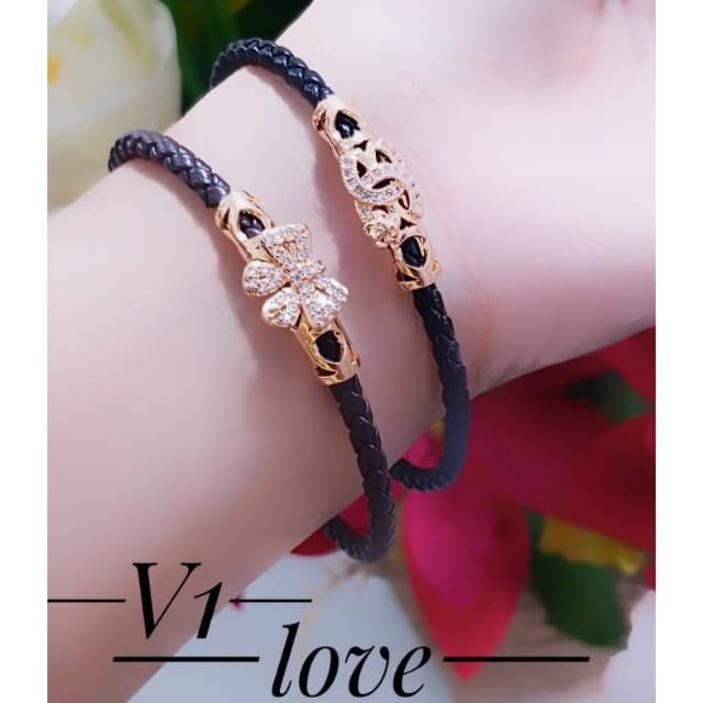 Gelang tali bunga