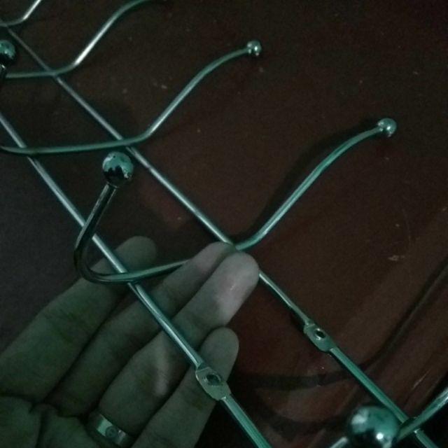 Hanger Kapstok Zumbo Gantungan Baju Stainless 485-7 7t 14 Kait