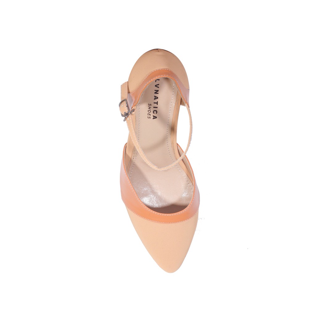 LUCRETIA CREAM |FORIND x Lvnatica| Heels Hak Ori Sepatu Kerja Simple Wanita/Women Formal Footwear