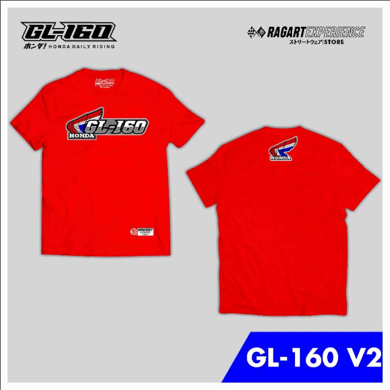 KAOA GL 160 V2 MERAH / KAOS MEGAPRO / KAOS HEREX