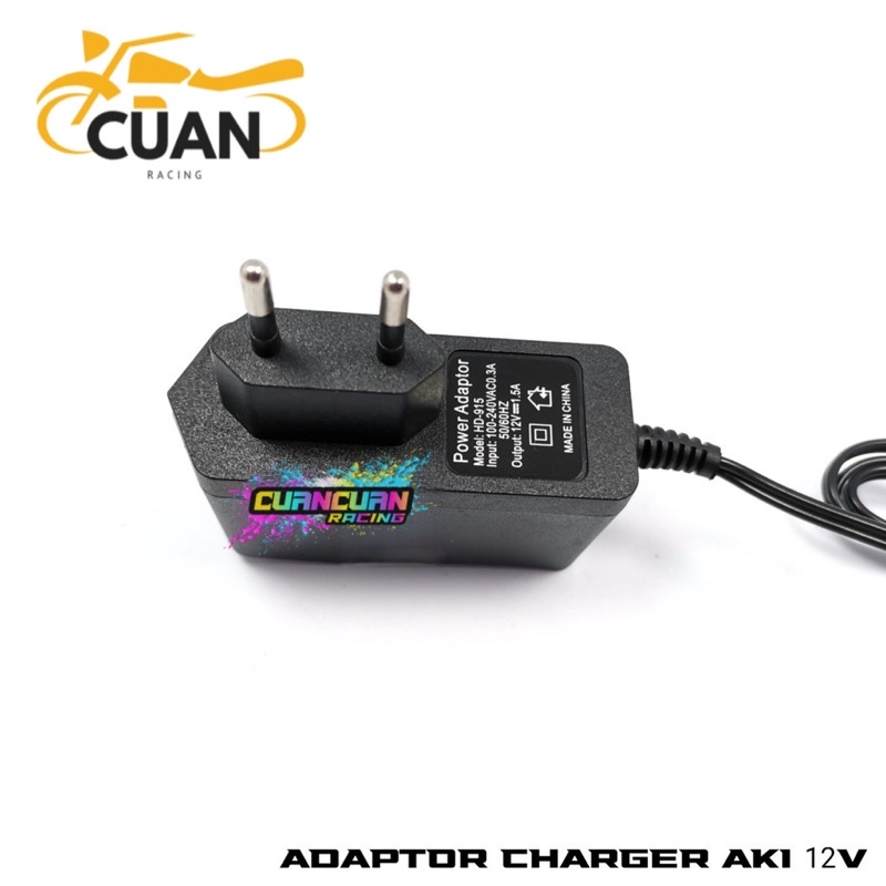 TESTER Charger Aki Accu Adaptor Tester 12 V 1A/cas aki /adaptor tes lampu