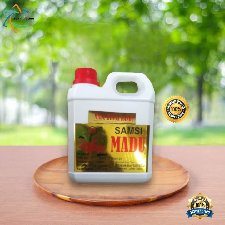 

Madu Asli 100% Murni Alami Tanpa Campuran Raw Honey SM Samsi Madu