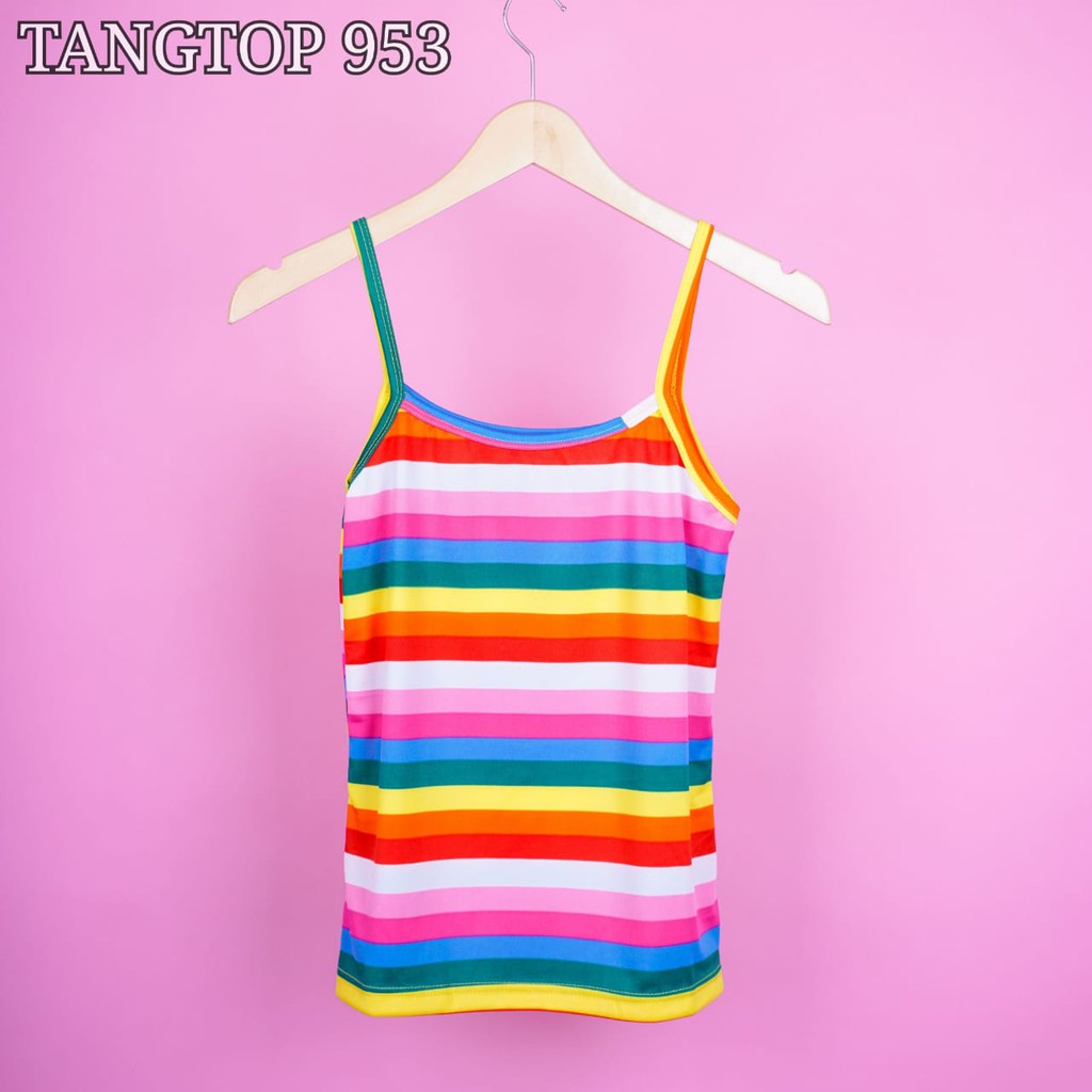SALE!!! TankTop DECA TDYE / ATASAN WANITA TANGTOP TRIANA TIE DYE TALI KECIL / TANG TOP TALI Spaghetti-TANK  953