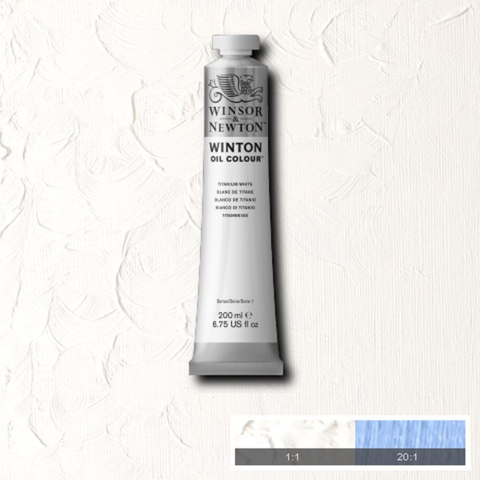 

Cat Minyak Winsor & Newton Winton 200ml Oil Color Paint - 03/03 - TITANIUM WHITE