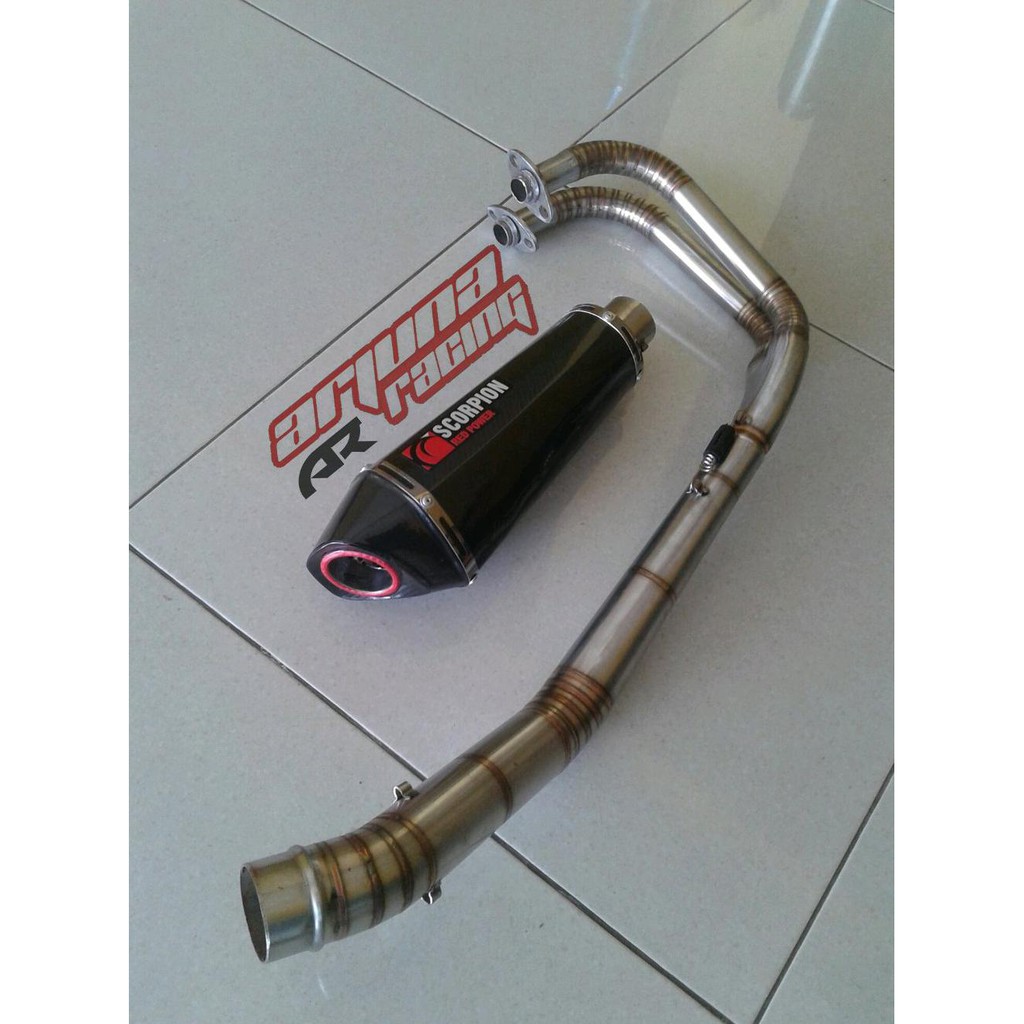 Jual Knalpot Scorpion Ninja 250 Fi- Ninja 250 Karbu - Mt25- Cbr 250